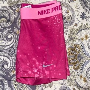 pink nike pros